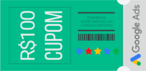 cupom google adwords R$100