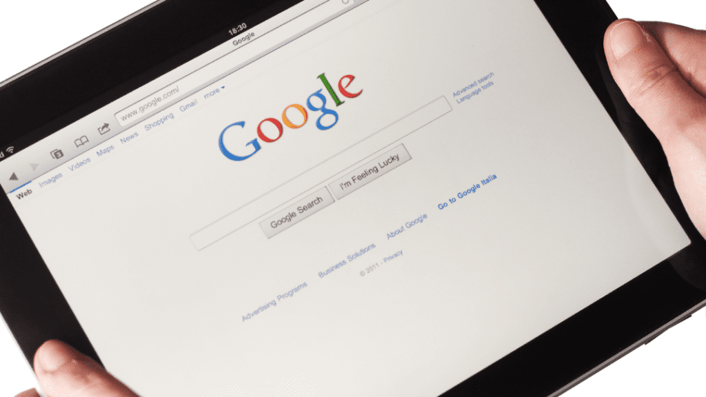 Visualização nos resultados de busca do Google