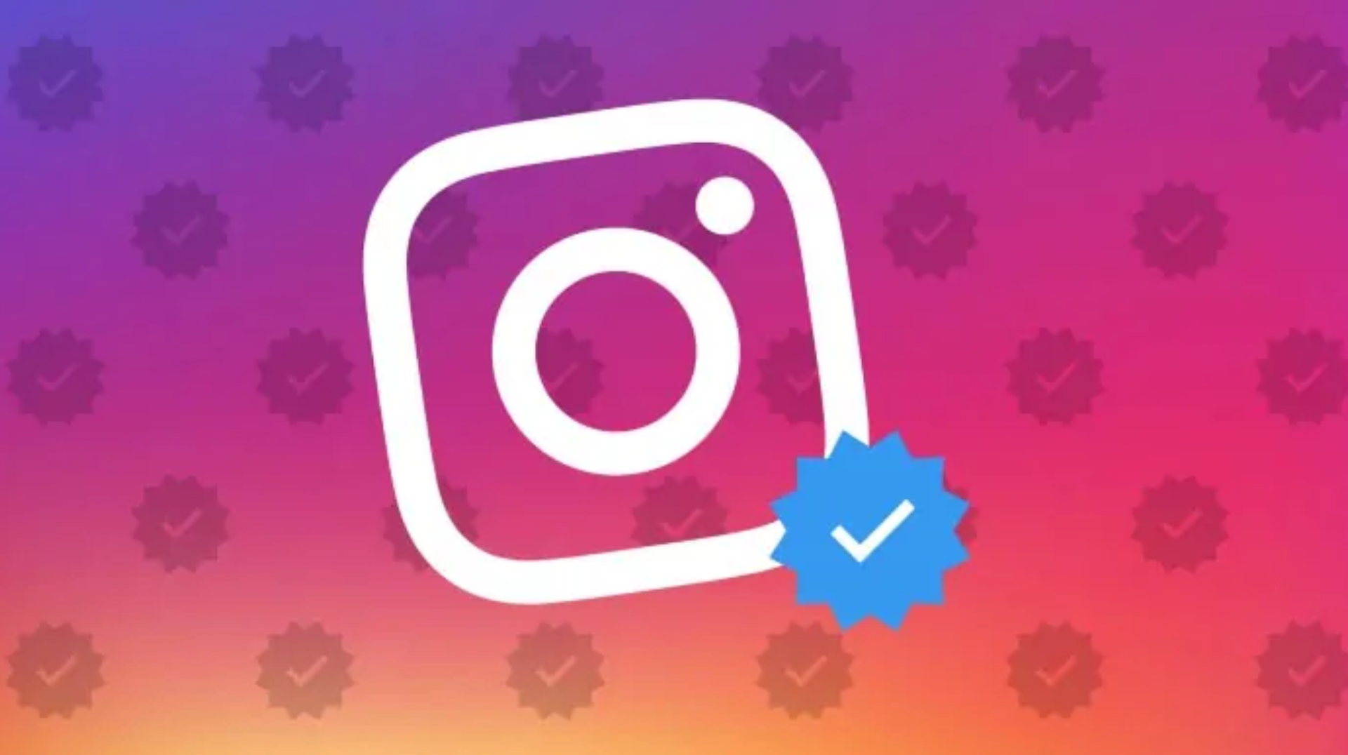 Selo azul instagram